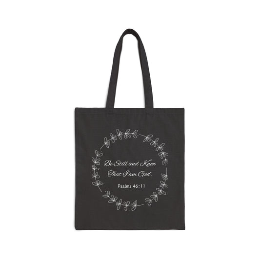 Tote Bag with Bible Verse